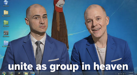 Unite as a group in heaven